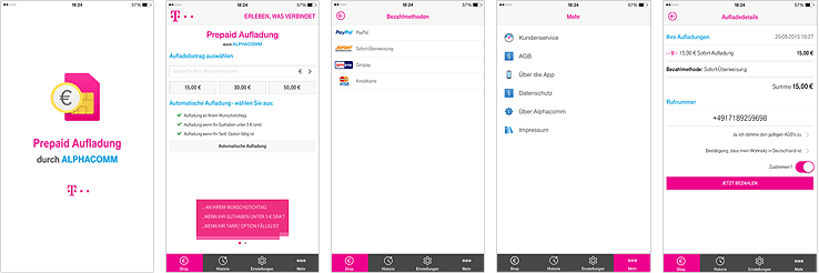Telekom Prepaid App